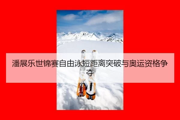 潘展乐世锦赛自由泳短距离突破与奥运资格争夺