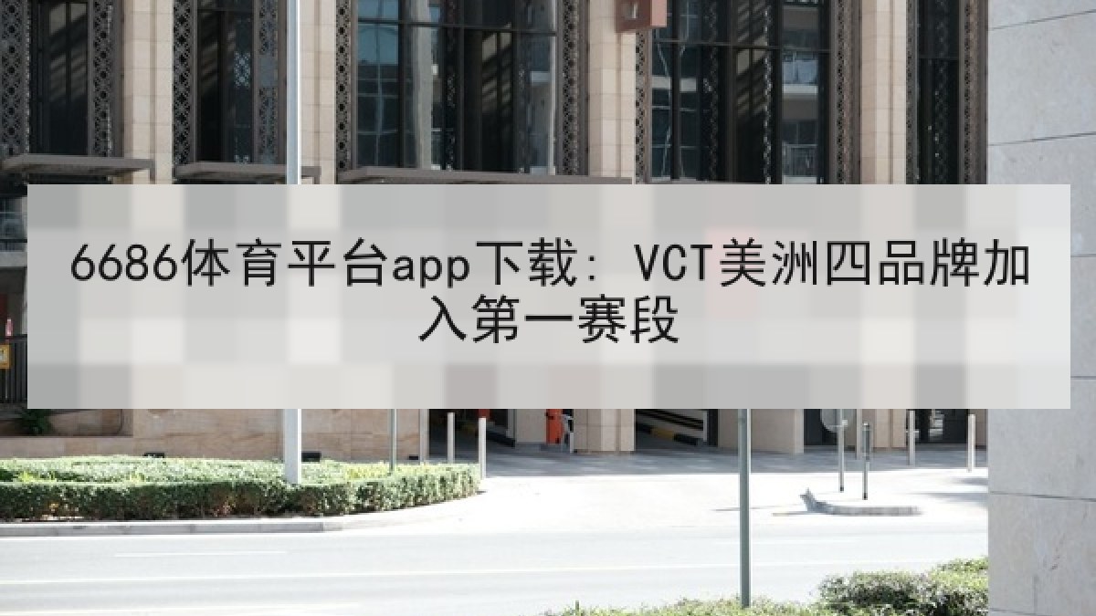 6686体育平台app下载: VCT美洲四品牌加入第一赛段