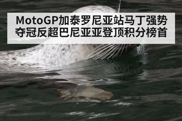 MotoGP加泰罗尼亚站马丁强势夺冠反超巴尼亚亚登顶积分榜首